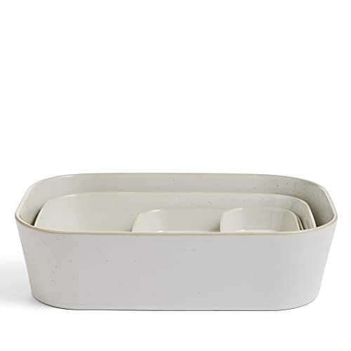 Urban Dining Cook and Serveware White, 5 Piece Set - image 3