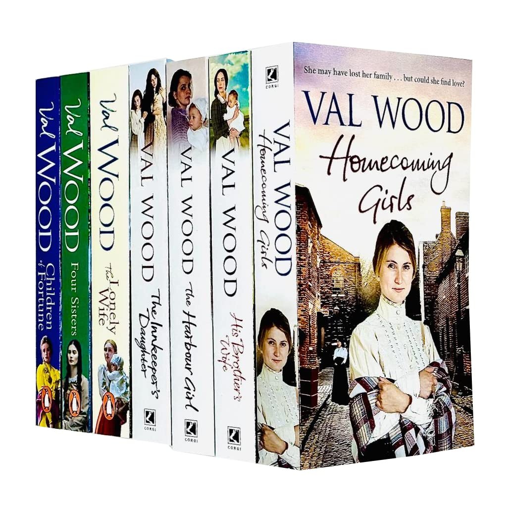 Val Wood 7 Book Set: Homecoming Girls, His Brother's Wife, The Harbour Girl, The Innkeeper's Daughter, The Lonely Wife - image 2