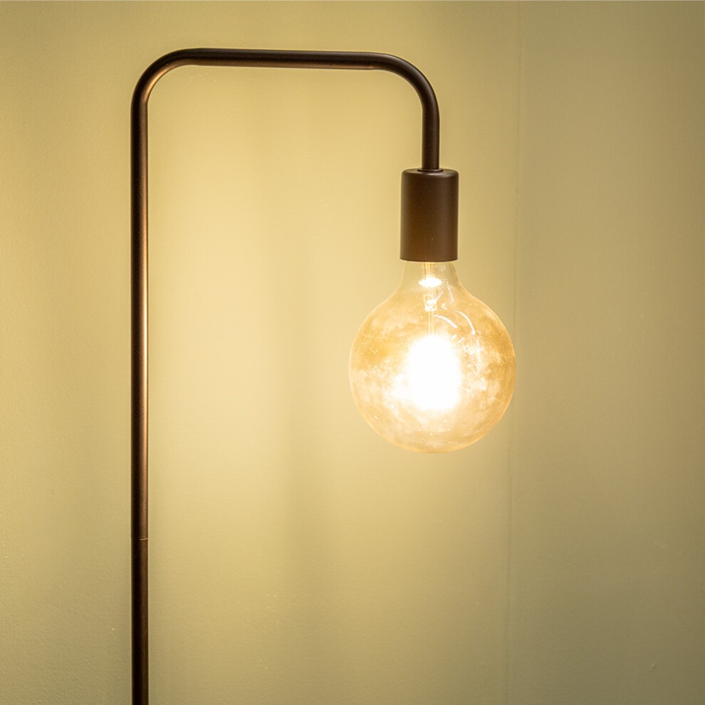 ValueLights Bronx Black Metal LED Floor Lamp - image 3