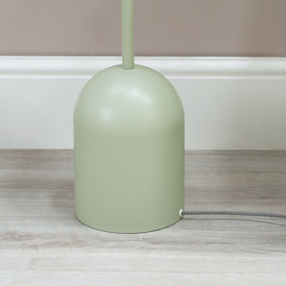 ValueLights Marlow 5 Way Sage Green Opaque Globe LED Floor Lamp - image 2