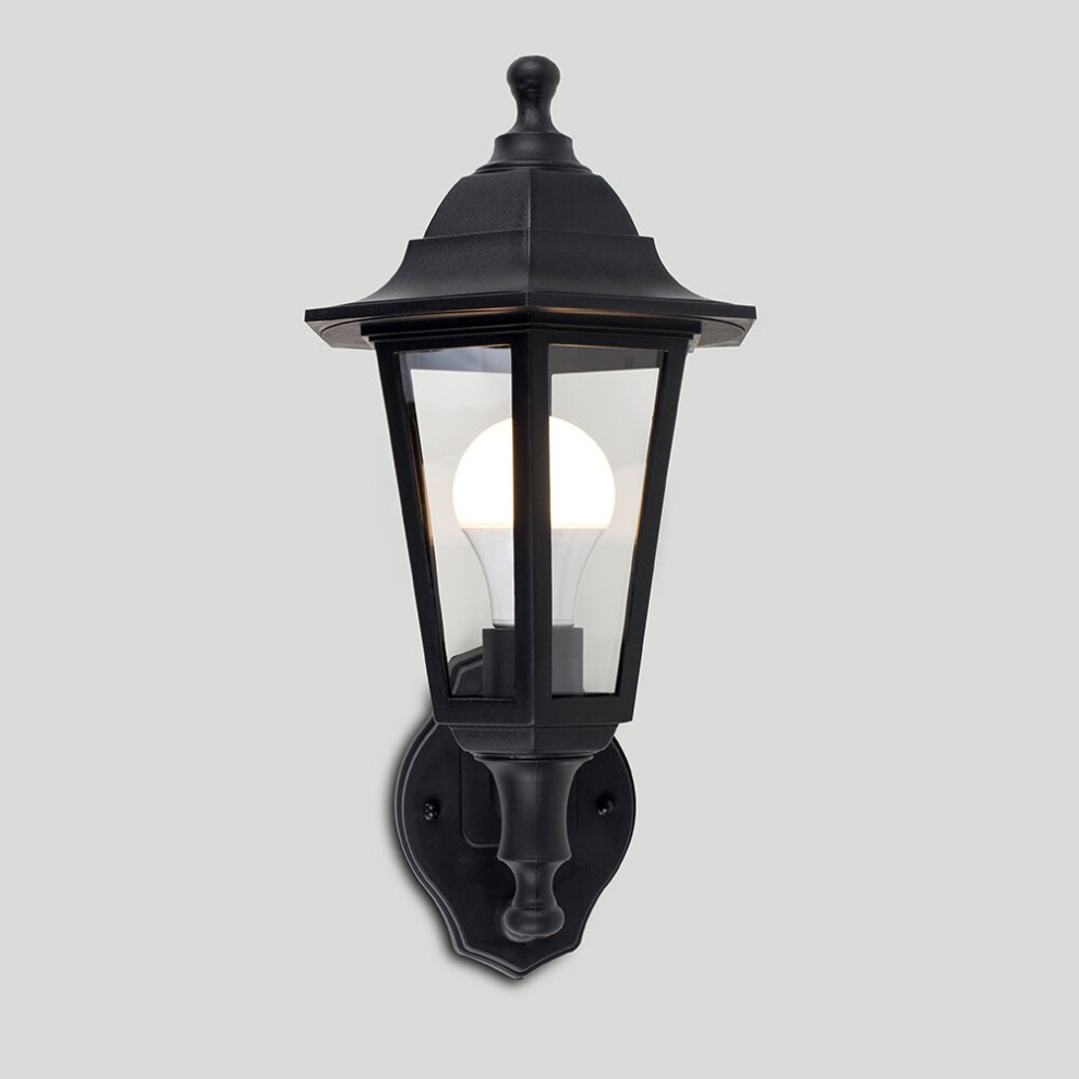 ValueLights Mayfair Black Wall Lantern - image 4