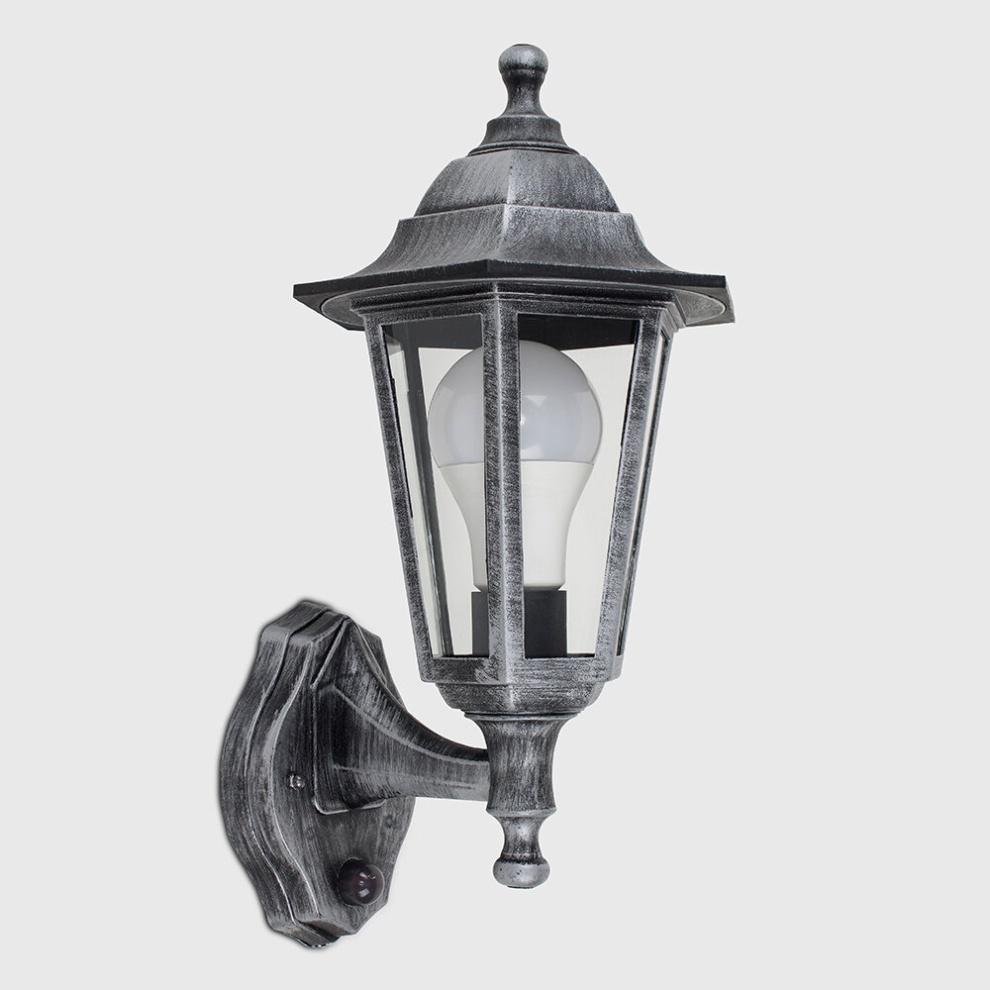 ValueLights Mayfair Silver Wall Lantern - image 2
