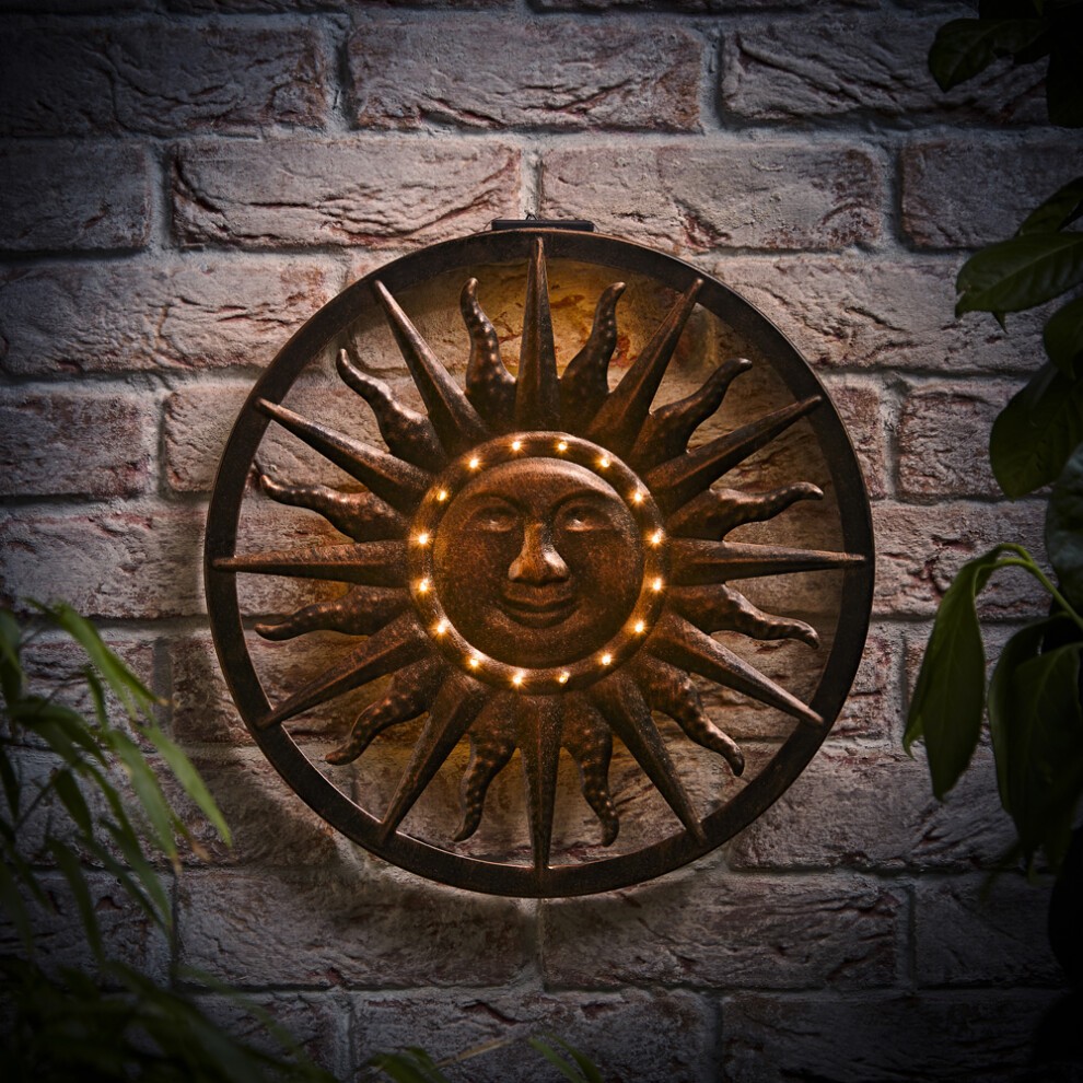 ValueLights Sun Apollo Solar outdoor Ornament Light - image 2