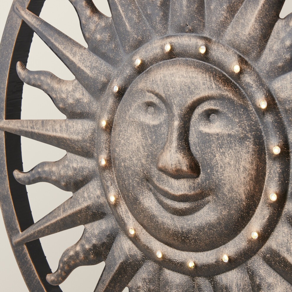ValueLights Sun Apollo Solar outdoor Ornament Light - image 4