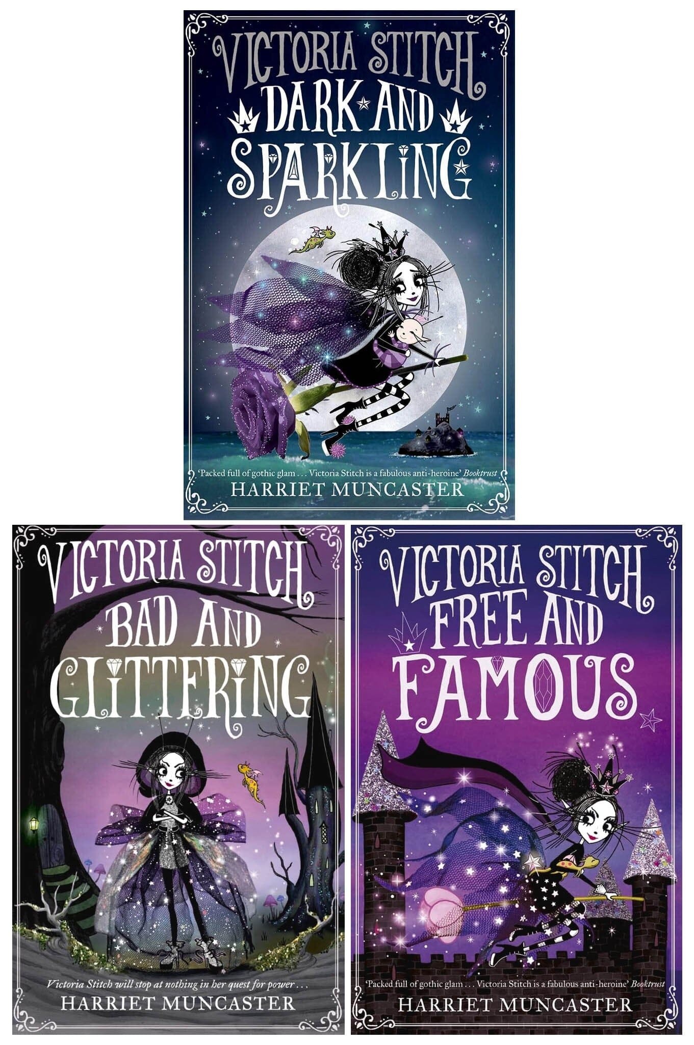 Harriet Muncaster Victoria Stitch Series by Harriet Muncaster 3 Books Collection Set - Ages 9-12 - Paperback