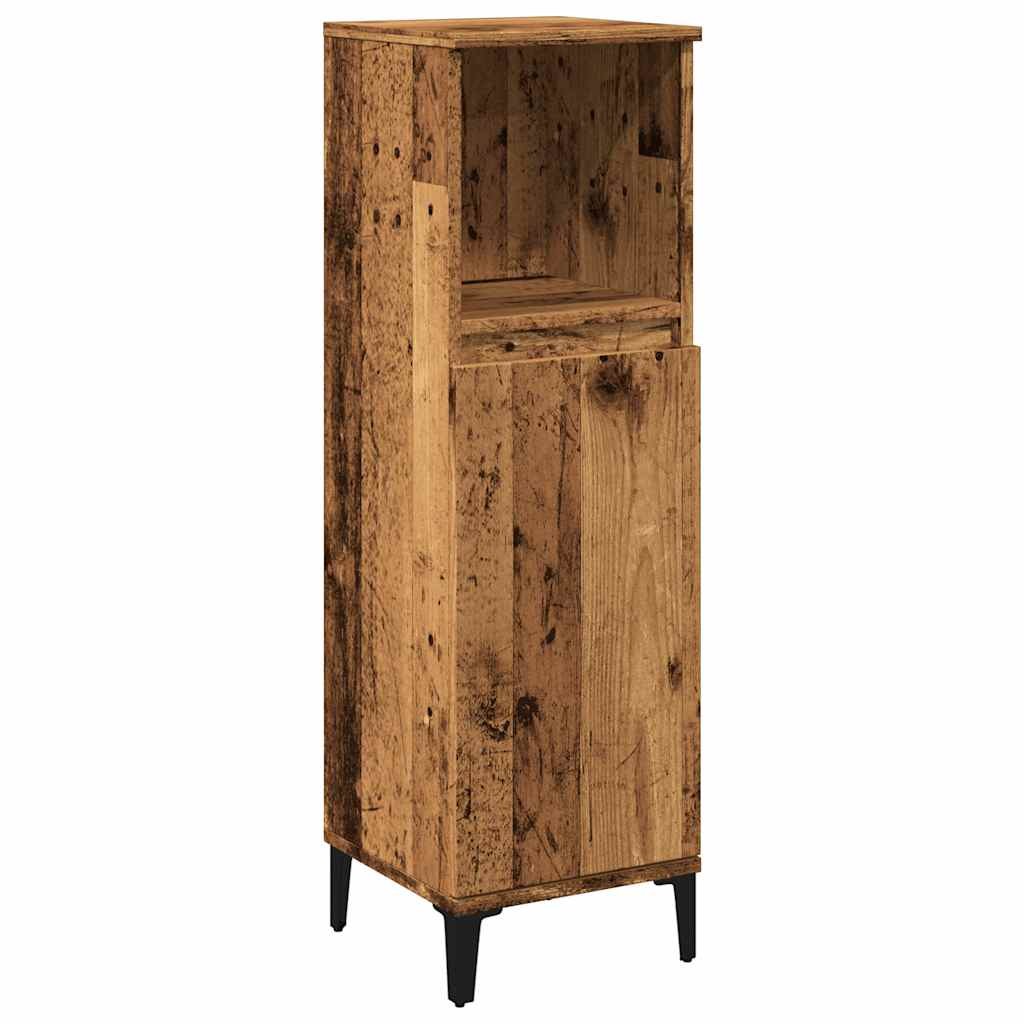 vidaXL Single Door Old Wood Bathroom Cabinet - image 2