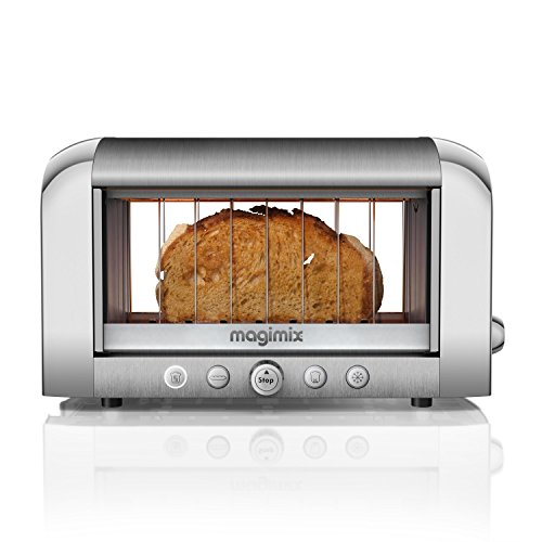 Vision Long Slot Toaster Stainless Steel & Glass - image 2