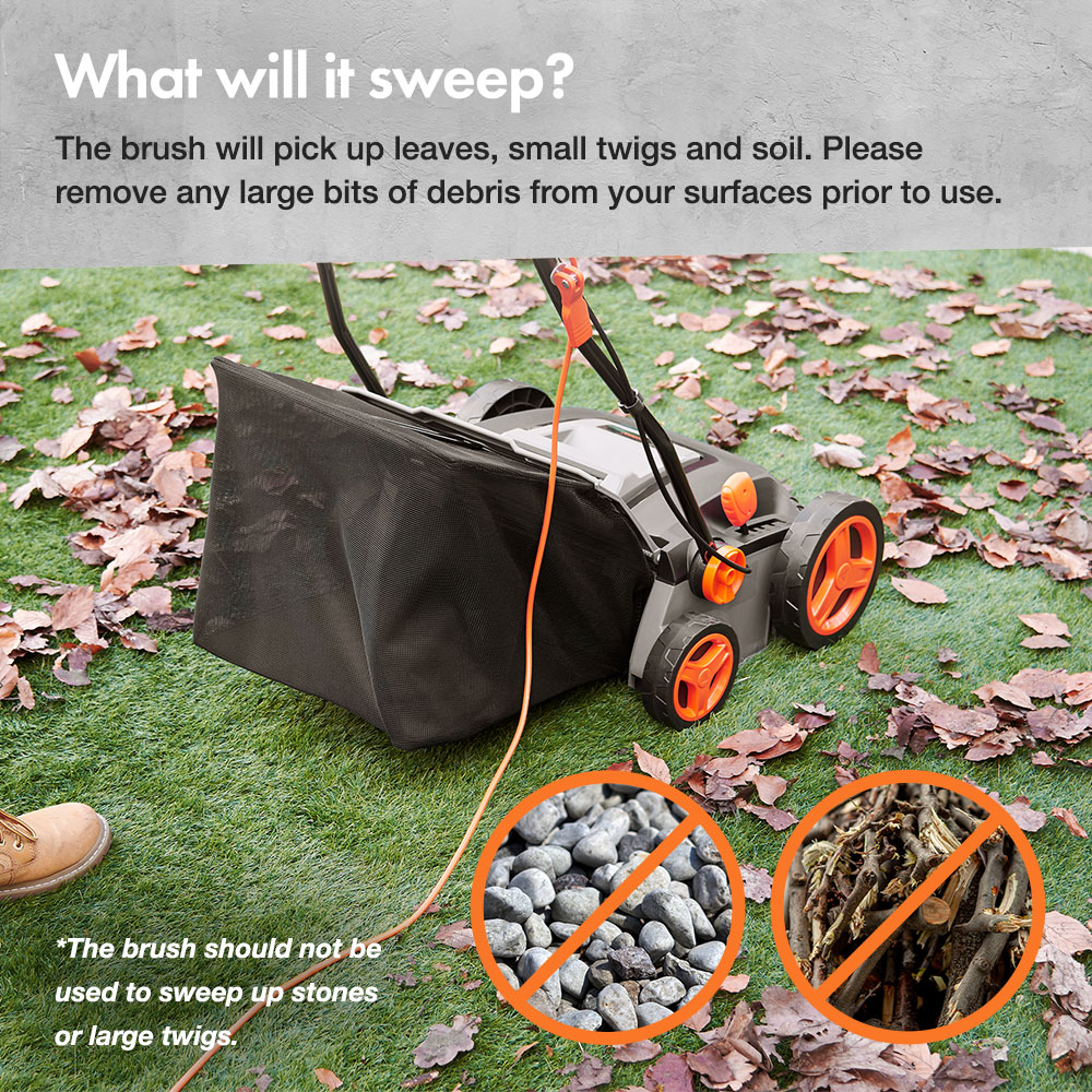 VonHaus 1800W Artificial Grass Brush Lite - image 3