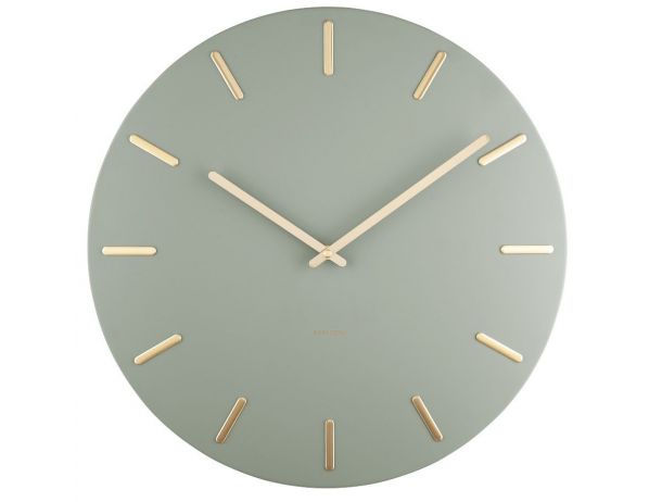 Karlsson Wall Clock with Golden Sticks Karlsson Charm