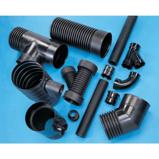 Wavin TwinWall 150mm Plain Ended Pipe - Unperforated 6m 6TW076 - image 2