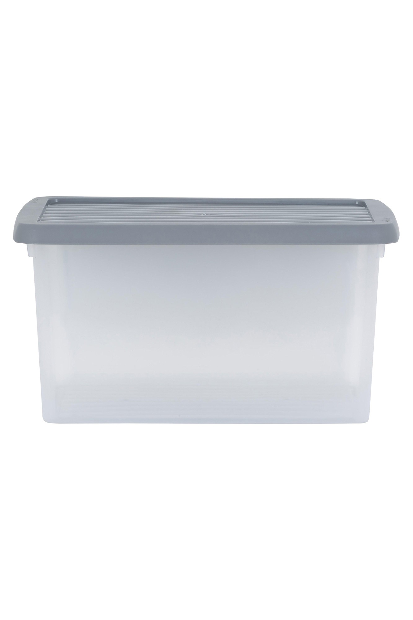 Wham 16L Clear Stackable Plastic Storage Box with Lid 3 Pack - image 4