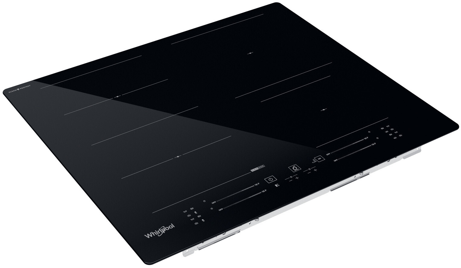 Whirlpool WFS3660CPNE CleanProtect Black 60cm Induction Hob - image 4