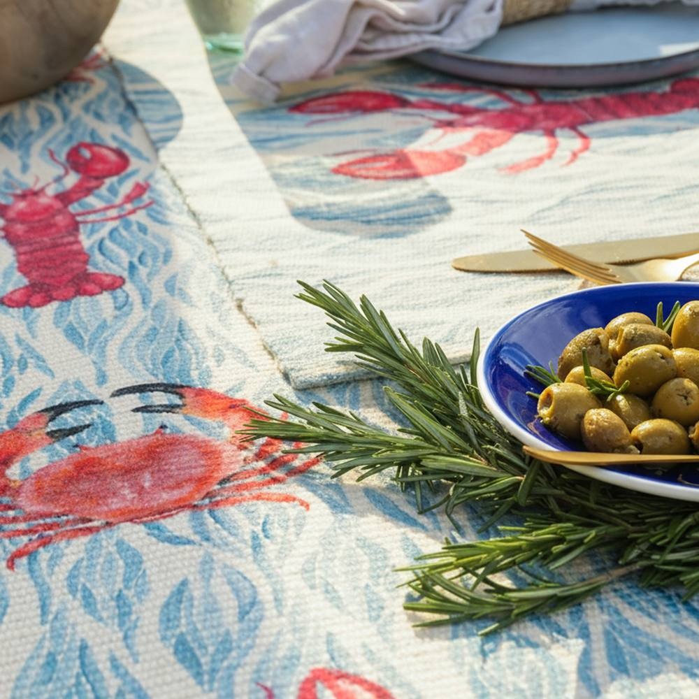 Wylder Abersoch Blue Placemat 36 x 46cm 4 Pack - image 2