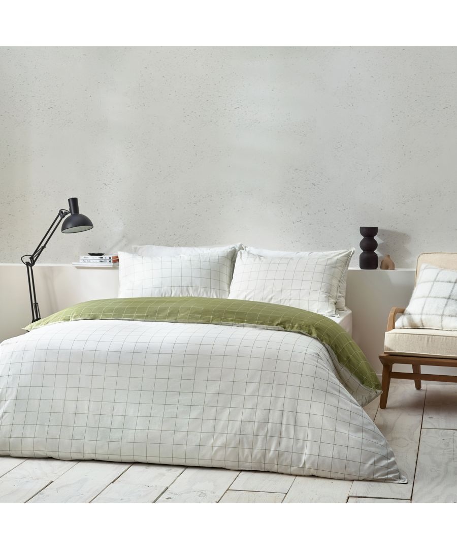 Yard Howarth Double Moss and Natural Duvet Set - image 2
