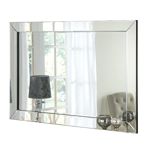 Contemporary black angled wall mirror measuring 120x80 cm, featuring a sleek, modern design with a reflective surface and a stylish frame, perfect for enhancing any interior space.