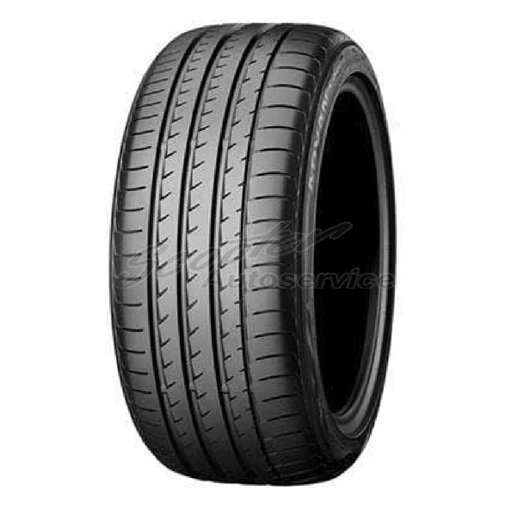 Black Yokohama Advan Sport (V105S) ZPS tire, size 205/60 R16 92W RPB, featuring a sleek tread pattern and runflat technology for enhanced performance and safety.