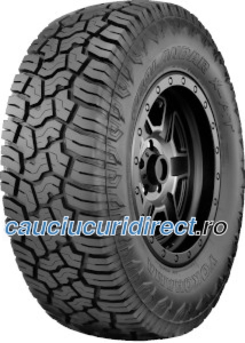 Yokohama Geolandar X-at (G016) summer tyre with a rugged tread pattern, black rubber material, and a distinctive sidewall design, sized 265/70 R16.