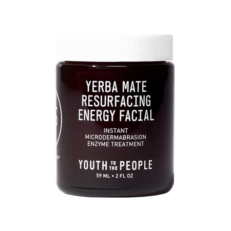Youth To The People Youth to the People Yerba Mate Resurfacing Exfoliating Energy Mask with Enzymes - 2oz | Instant Microdermabrasion Treatment