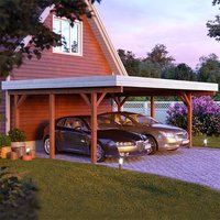 20' x 17' Palmako Karl Wooden Carport (6m x 5.1m) - image 2