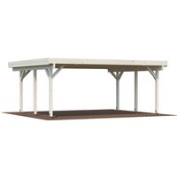 20' x 17' Palmako Karl Wooden Carport (6m x 5.1m) - image 3