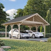 21' x 17' Palmako Robert Wooden Carport (6.3m x 5.1m) - image 2