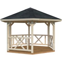 3.3x3.3m (11'x11') Palmako Betty Garden Pavilion - Luxury Gazebo - image 3