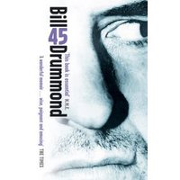 White book cover titled "45" by Bill Drummond, featuring a close-up of a man's face in grayscale.