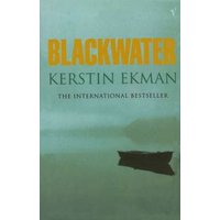 "Blackwater book cover, greenish background with bold yellow title and author's name in white below."
