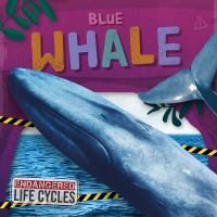 Blue Whale book cover featuring a blue whale illustration on ocean background with colorful title text.