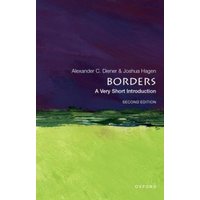 "Borders book, second edition, by Alexander C. Diener and Joshua Hagen, with abstract purple and green cover design"