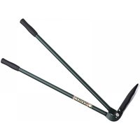 Bulldog B613W Premier Edging Shear with long green handles and black blades for precise lawn edging.