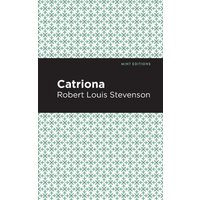 "Catriona" paperback by Graphic Arts Books, white cover with green geometric pattern and black title band.