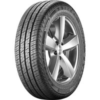 Continental Vanco 2 tire, 205 R16C, black rubber with tread pattern, visible sidewall branding.