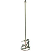DeWalt M14 Mixing Paddle with long silver shaft and spiral mixing blade at the bottom.
