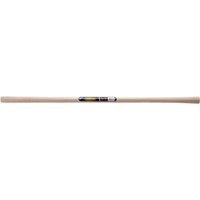 Wooden Draper spare stock handle for digging hoe, cylindrical shape with smooth finish and central label.