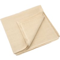 Beige Draper staircase cotton dust sheet, folded, measuring 7.2 x 0.9m, with a plain texture.