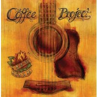 "Easy Does It" album cover by Vinyl Castle featuring a stylized acoustic guitar on a warm, textured background.