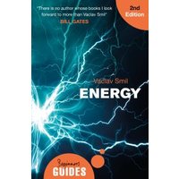 "Energy book by Vaclav Smil, 2nd edition, cover with blue lightning design and orange 'Beginner's Guides' label"