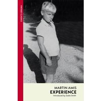 "Experience book by Martin Amis, cover features black and white photo of young boy in shorts and polo shirt"
