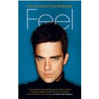 "Blue cover book 'Feel' featuring a close-up of a man's face with short dark hair and serious expression"