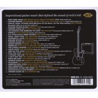 Vinyl Castle "Fender" album cover with black background, white guitar outline, and tracklist in white and gold text.