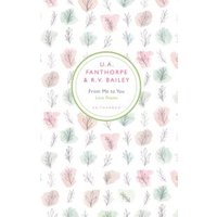 White book cover with pastel leaf patterns, titled "From Me to You" by U.A. Fanthorpe and R.V. Bailey.