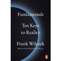 Black book cover titled "Fundamentals" with crescent earth image and Penguin logo at bottom.