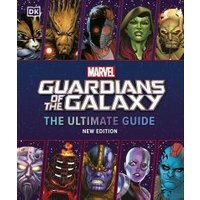 Marvel Guardians of the Galaxy book cover featuring character portraits and bold title text.