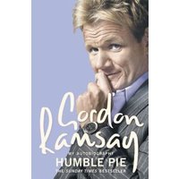 "Humble Pie book with a man in a suit on the cover, hand near chin, white text overlay"
