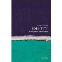 Purple and teal cover of "Identity: A Very Short Introduction" by Florian Coulmas, published by Oxford.
