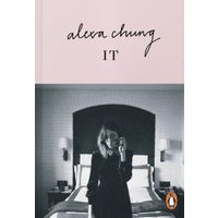 "Book 'It' by Alexa Chung, pink and gray cover with author holding a camera, Penguin logo at bottom right"