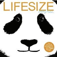 Lifesize book cover featuring a close-up illustration of a panda's face with bold black and white features.