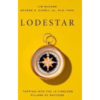 Yellow cover book "Lodestar" with compass illustration and black text by Jim McCann and George S. Everly Jr.