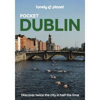 Lonely Planet Pocket Dublin guidebook with river and bridge scene on cover, city buildings in background.